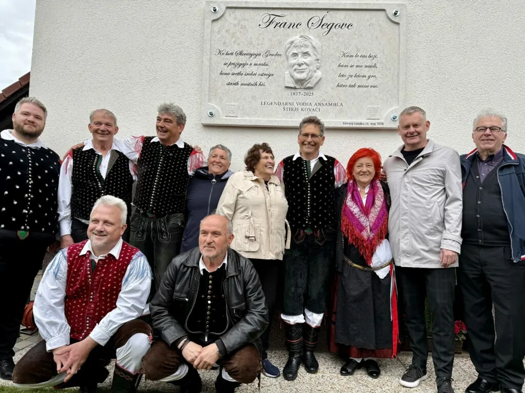 Franc Šegovc dobil spominsko obeležje na domači hiši