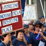 delavka delavci protest