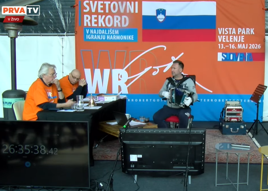 [V živo] V naskakovanju rekorda: Goter preigral prvih 24 ur
