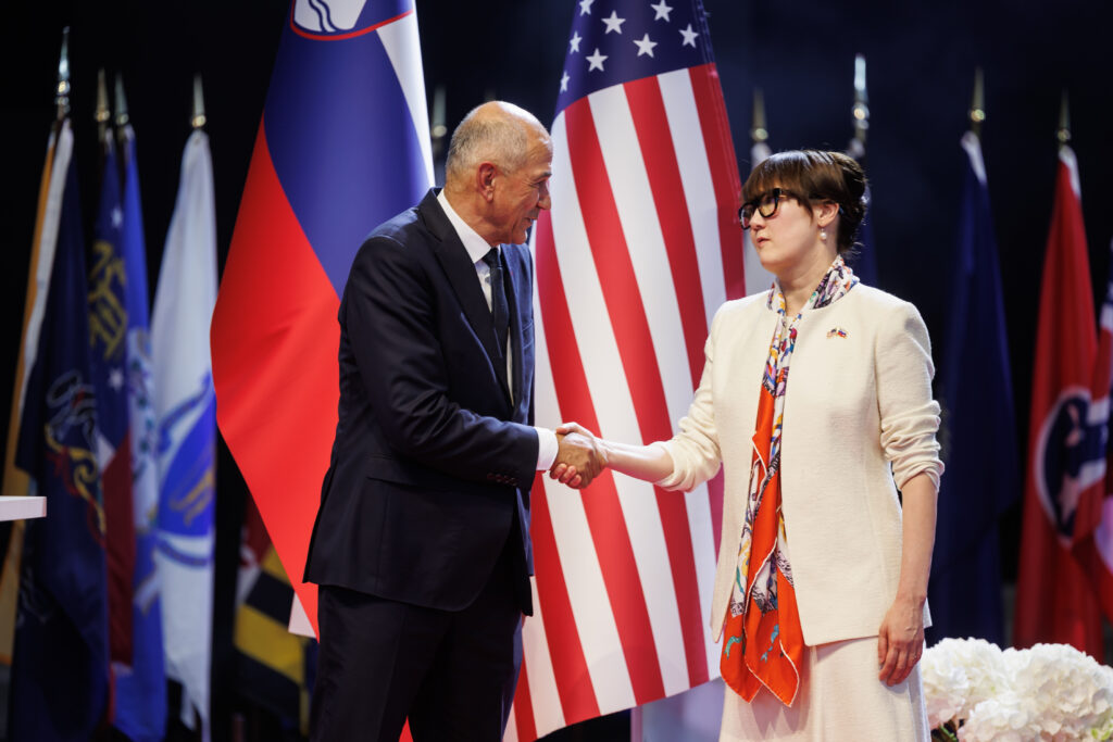 Janez Janša na slovesnosti ob 250. obletnici neodvisnosti ZDA: “Amerika je ideal svobodnega sveta”