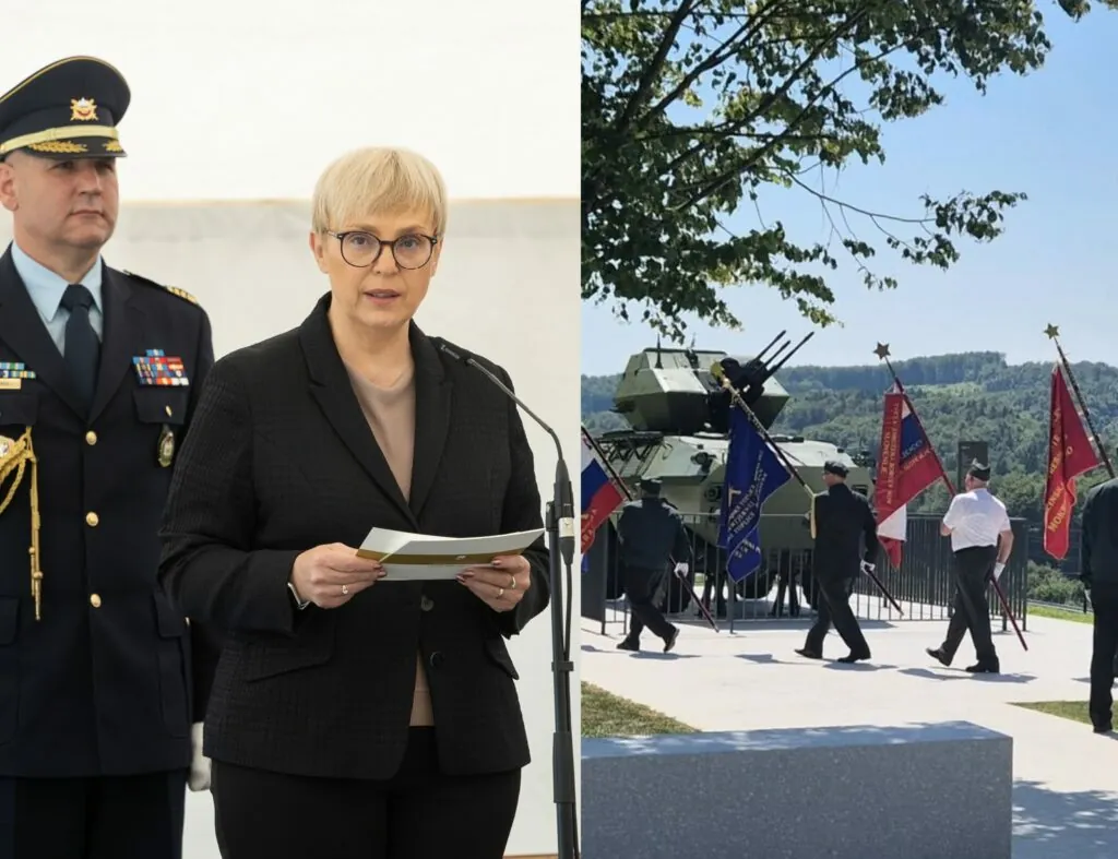 Na Medvedjeku poklon osamosvojitvi, ni pa šlo brez reče zvezde