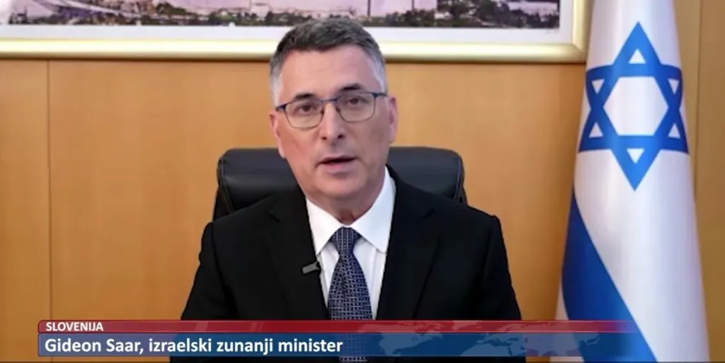 [Video] Izraelski zunanji minister: Palestinska zastava na poslopju vlade je izraz izjemno radikalne in ekstremistične vlade