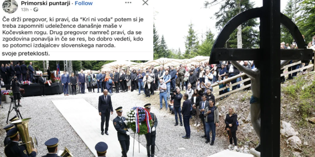 “Primorski puntarji” v srhljivem zapisu grozili s ponovitvijo povojnih pobojev