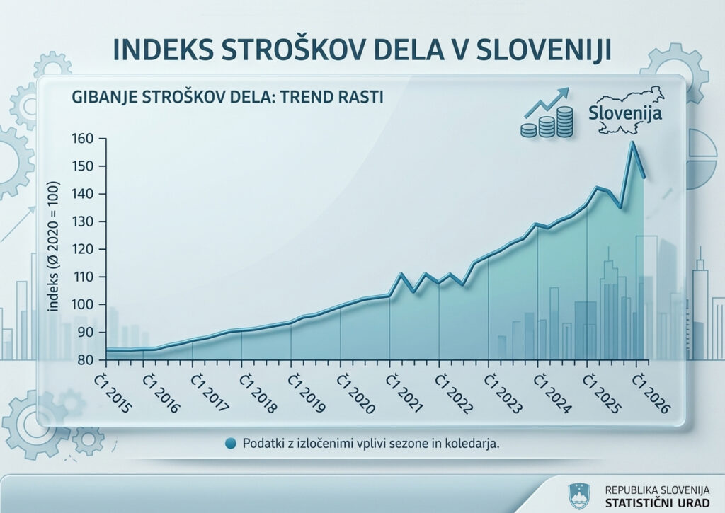 Stroški dela rastejo, Slovenija med rekorderkami v EU