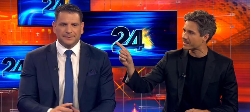 [Video] Stevanović povsem nadigral Mesca, ki je ob omembi Fotopuba izgubil nadzor in začel vpiti