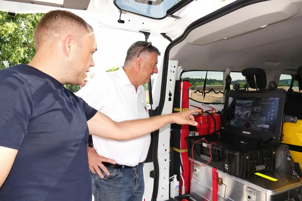 Grosuplje pridobilo sodoben dron za Civilno zaščito in gasilce