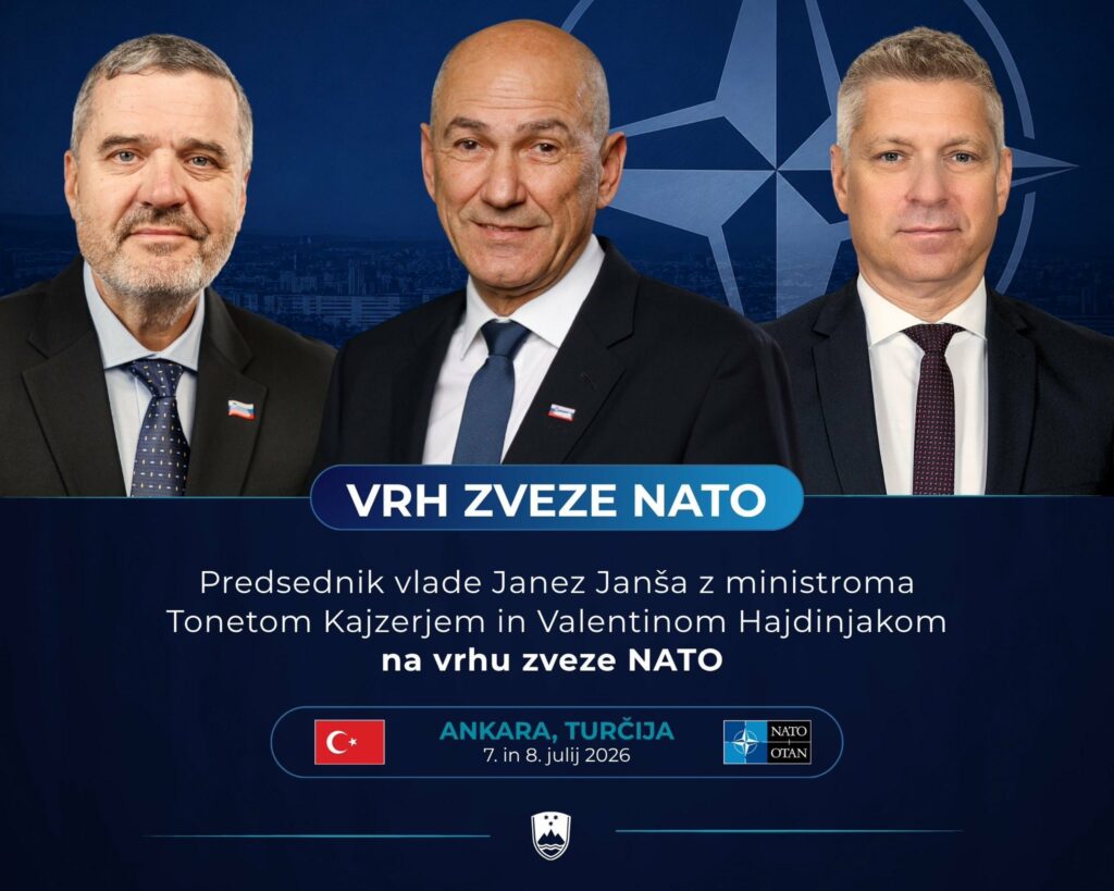 V Ankari se začenja vrh Nata, na njem sodeluje tudi premier Janša