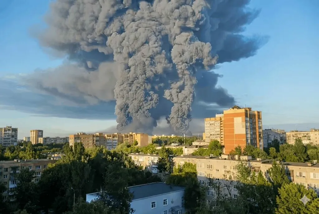 [Video] Moskva znova v plamenih
