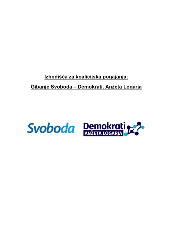 Svoboda danes proti SKOK-u, čeprav ga je sama ponujala Logarju