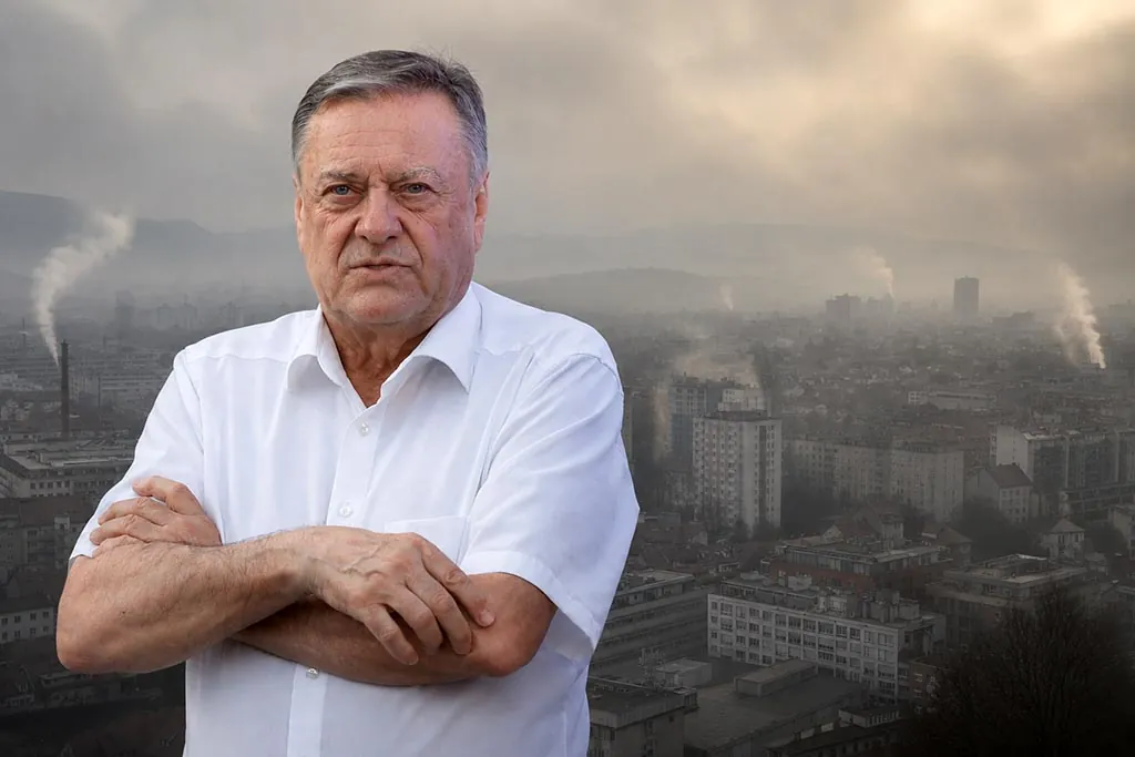 Mit o Jankovićevi zeleni Ljubljani se sesuva: Evropski podatki pokazali, da je med najslabšimi po kakovosti zraka