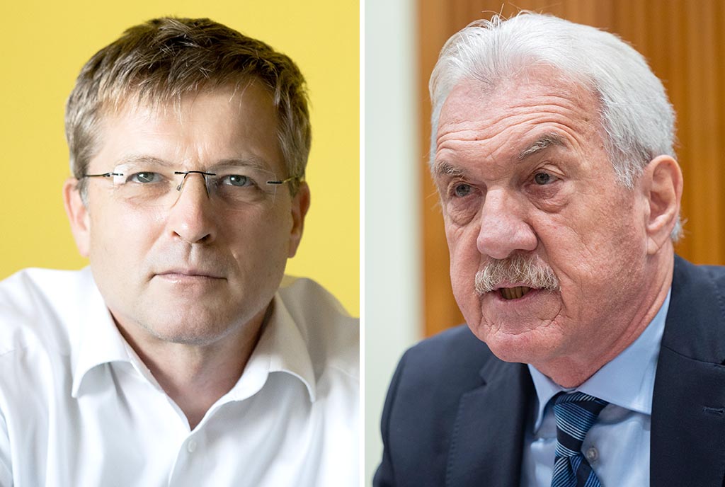 Jančič Bobovniku: »Slavko. Ti si bil celo življenje pod varno streho državne televizije. Najbolj neodvisen pa na reklamah za Gen-i.«