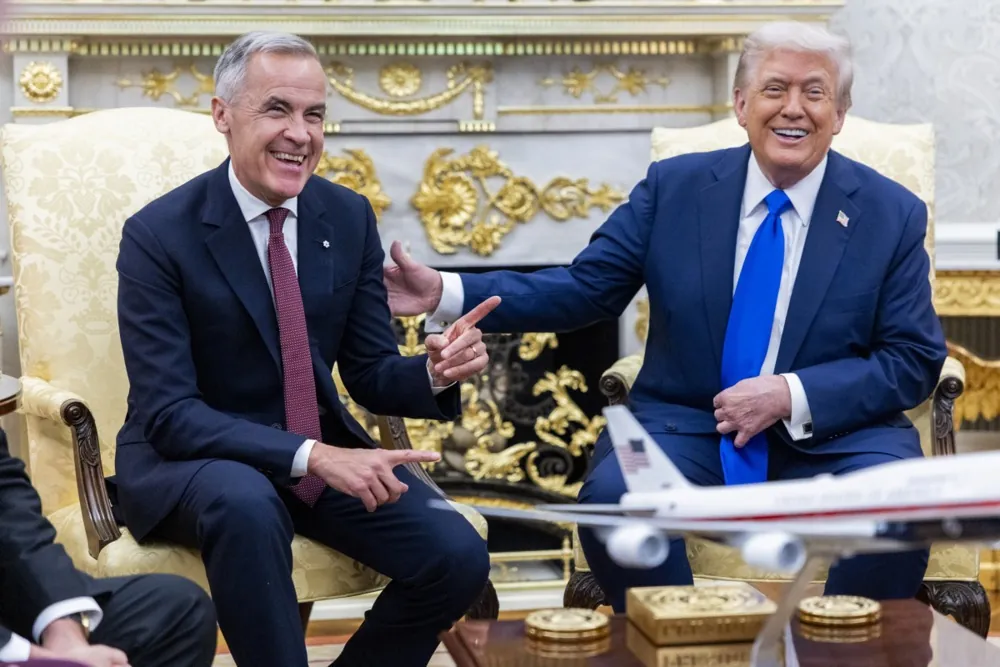 ZDA in Kanada dosegli trgovinski dogovor: Trump odložil uvedbo 50-odstotnih carin