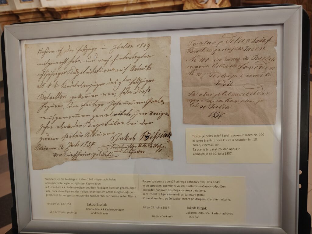 V Spodnji Idriji odkrili stare rokopise