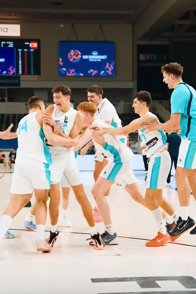 Fantastično: slovenski košarkarji U18 evropski prvaki