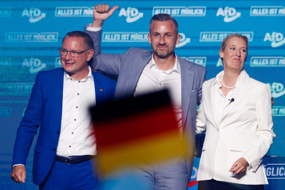 AfD v vzponu, nemški politični establišment šokiran