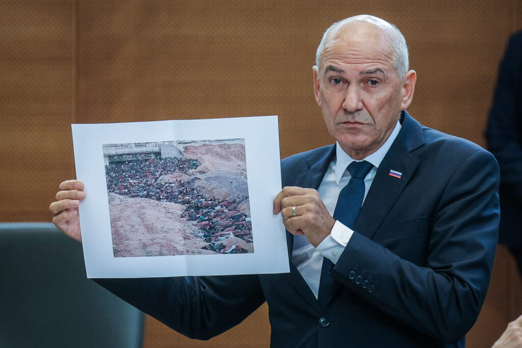 Slika, ki jo je pokazal Janša bolj verjetno iz Sudana kot iz Gaze
