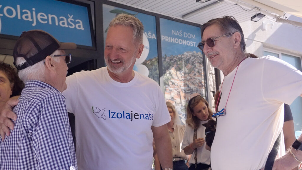 Boris Popovič odprl volilni štab v Izoli