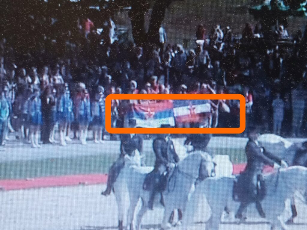 Rdeča zvezda oskrunila proslavo vrnitve Primorske