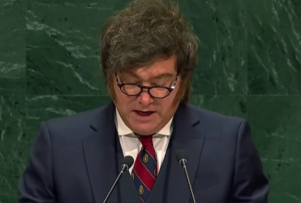 Javier Milei ostro proti ZN: “Neuporabna organizacija, ki služi parazitom!”