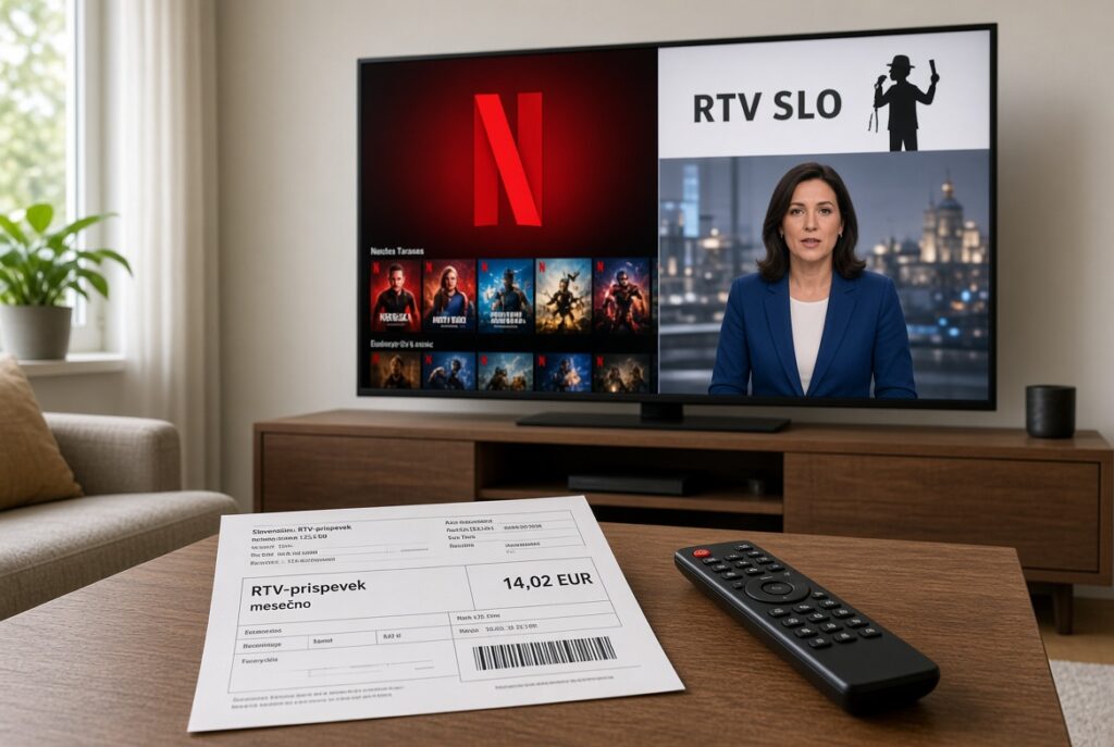 Netflix plačate, če ga želite. Zakaj je RTV-prispevek obvezen tudi za tiste, ki RTV ne gledajo?