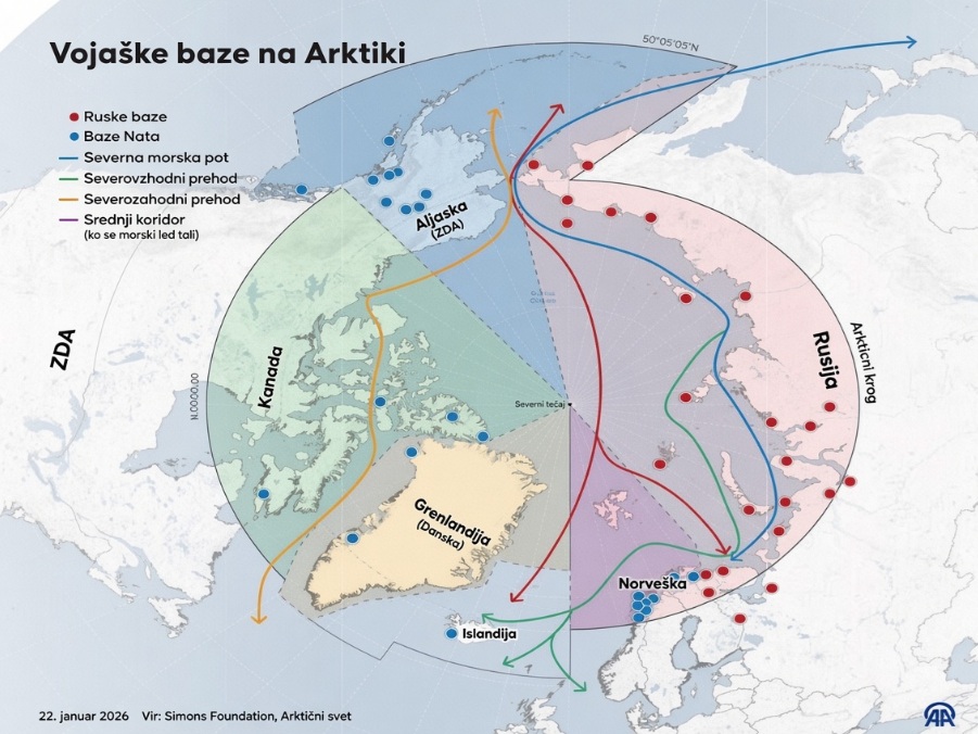 Zakaj je Grenlandija strateško ključna za ZDA in zaveznike