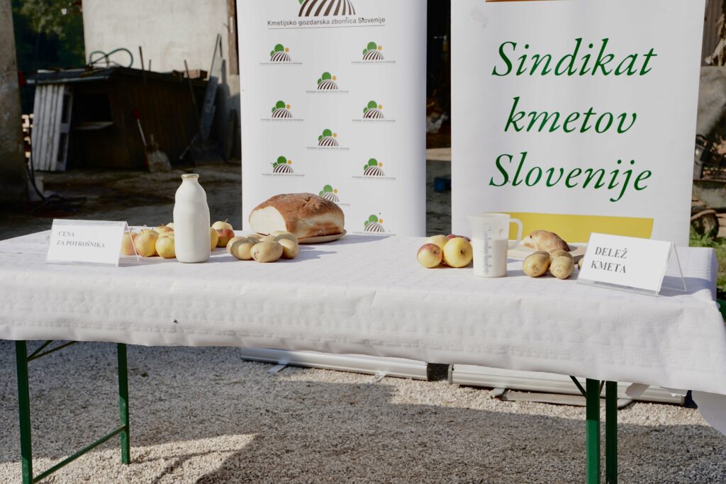 Kmet ni kriv za podražitev hrane v Sloveniji