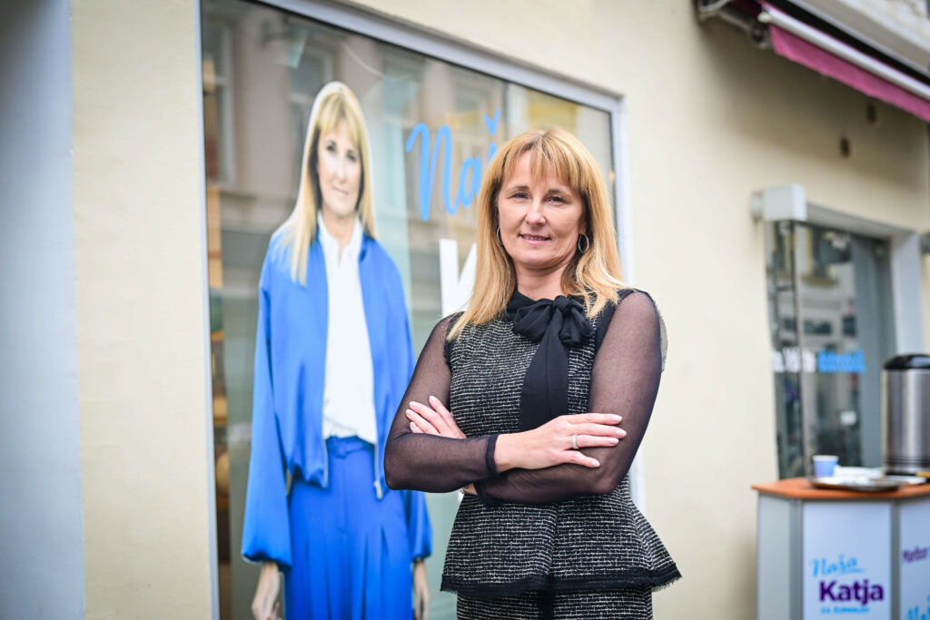 Katja Koren odprla volilni štab v središču Maribora