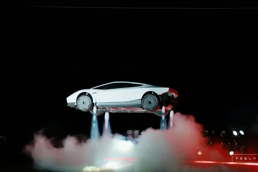 [Video] Avtomobil, ki naredi salto: Tesla razkrila novi Roadster