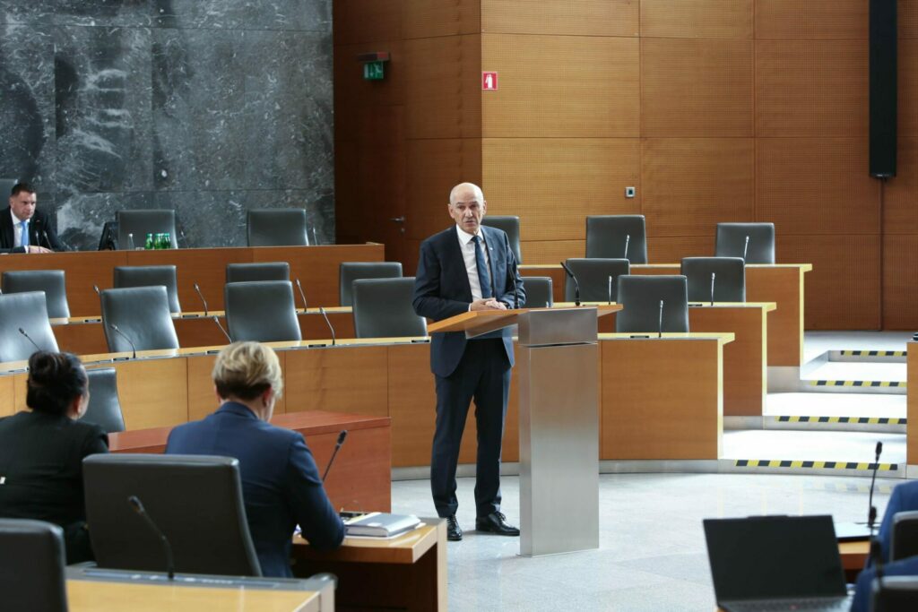 Predsednik vlade Janez Janša: Z rebalansom popravljamo slabo in neodgovorno načrtovanje prejšnje vlade