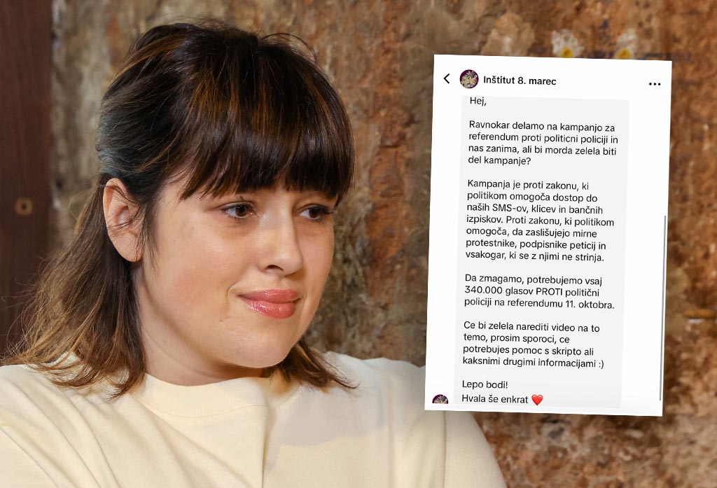 Tako pri Niki Kovač novačijo nove aktiviste – zalagajo jih tudi s skriptami