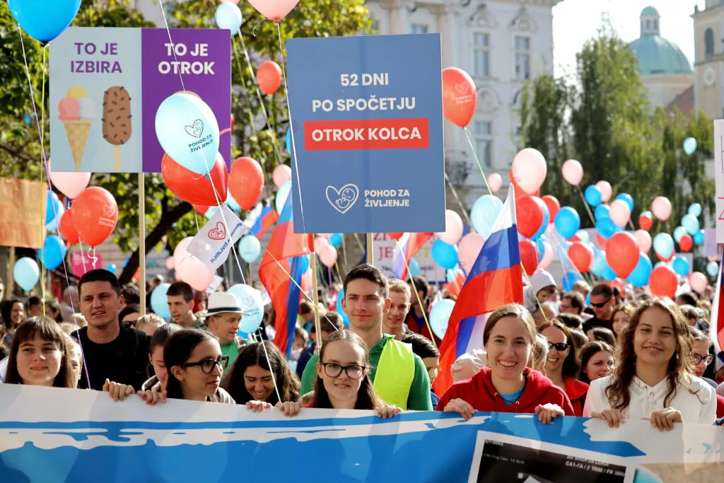 To soboto v Ljubljani Pohod za življenje: “Srce bije že 22. dan po spočetju!”